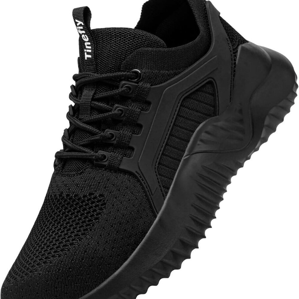 Women Steel Toe Shoes Work Sneakers Lightweight Safety Slip Resistance